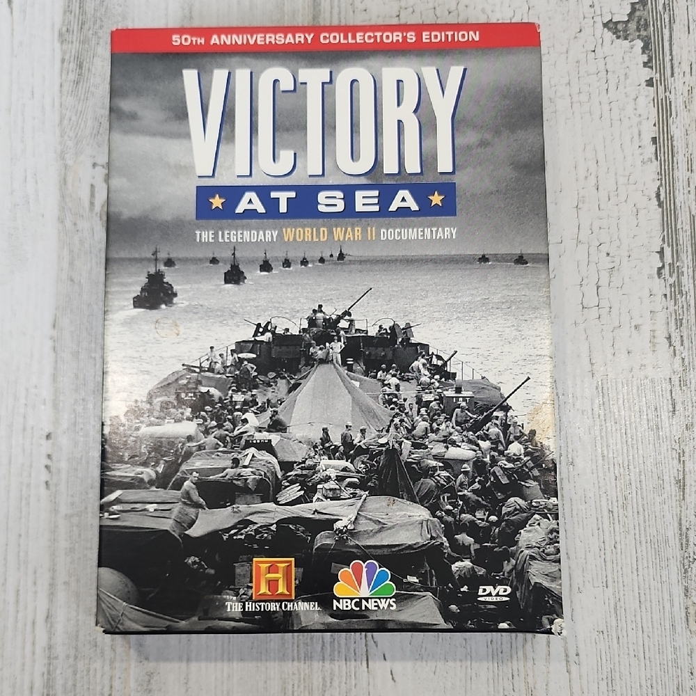 Victory at Sea DVD - 50th Anniversary Edition 4 Disc Set The Legendary WWII Doc